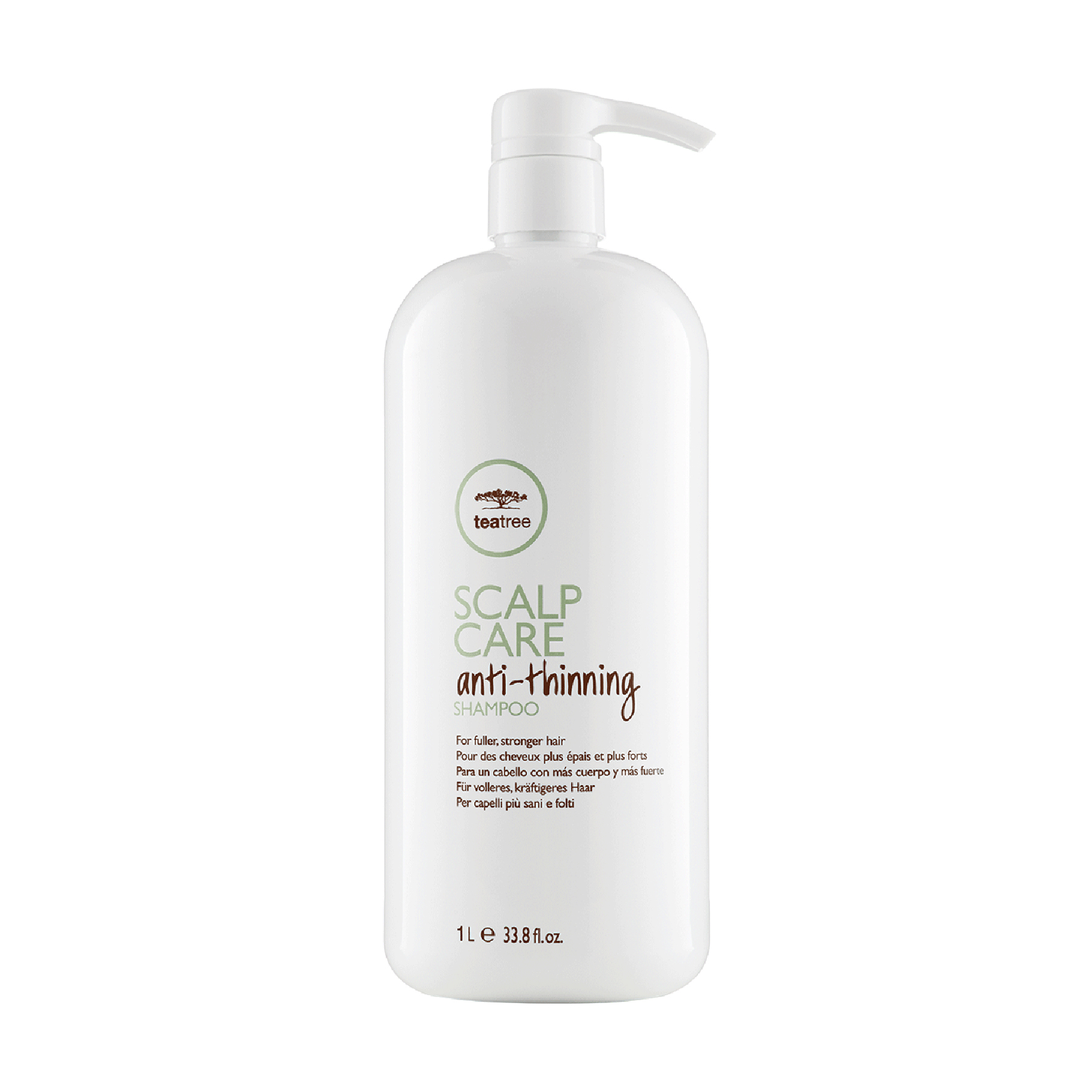Зміцнювальний шампунь Paul Mitchell Tea Tree Scalp Care Anti-Thinning Shampoo для об'єму волосся, 1 л